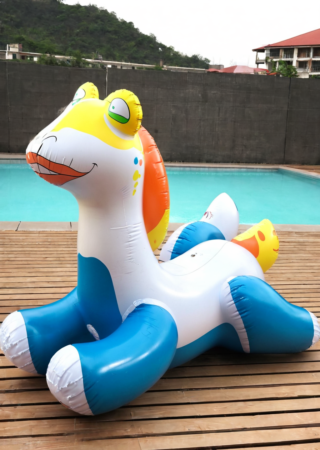 masterpiece, best quality, jjbinx:1.5  <lora:JarJarXL2-000026:1.5>, Inflatable, pooltoy, soft light, downpants, graceful, court, figure four sitting   <lora:BloonzXLv3-000060:1>