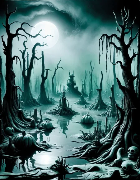 ais-drkclymtn eerie swamp with fog <lora:ais-drkclymtn-sdxl:1>