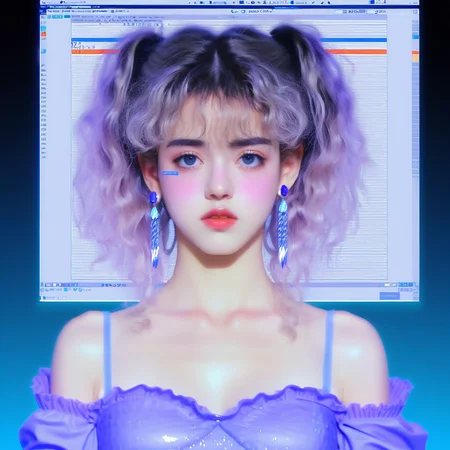 (masterpiece), (best quality), (ultra-detailed), A precise clear vibrant glitch 1980s anime featuring the timeless they/them of the ein sof, their beauty where all things are her and she is everything else, wearing Tel Aviv like a dress weaved from human existence, Vaporwave classic anime, by Gustav Klimt in his CRT static period, sold at auction for 23 million USD, illustration, disheveled hair, detailed eyes, perfect composition, moist skin, intricate details, earrings, by wlop, A precise clear vibrant glitch 1980s anime featuring the timeless they/them of the ein sof, their beauty where all things are her and she is everything else, wearing Tel Aviv like a dress weaved from human existence, Vaporwave classic anime, by Gustav Klimt in his CRT static period, sold at auction for 23 million USD, dynamic dramatic cinematic perfect