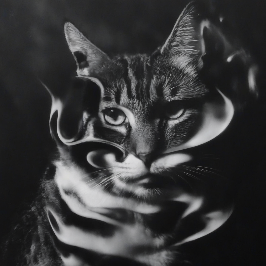 a cat , specular distortion    <lora:SDXL_distortion_Sa_May:1>