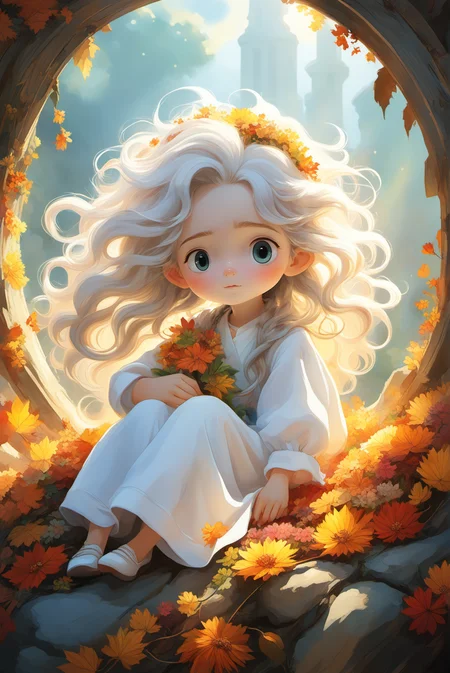 Studio Ghibli,1girl,long hair,white clothes,white hair,curly hair,Isolated on white background,light watercolor,bright,few details,sunlight,<lora:xl_more_art-full_v1:0.8>,
intricate linework,bright colors,behance contest winner,vanitas,angular,altermodern,unreal engine 5 highly rendered,global illumination,radiant light,detailed and intricate environment,art by Cornelis Springer,Burning Tired "The Nexus of Embellishment",autumn flowers,soft focus,Amusing,Sun Rays,Circular polarizer,League of Legends Splash Art,, (((masterpiece))),(((best quality))),((ultra-detailed)), Hyper Real,Photorealistic,16K,high detail,high resolution