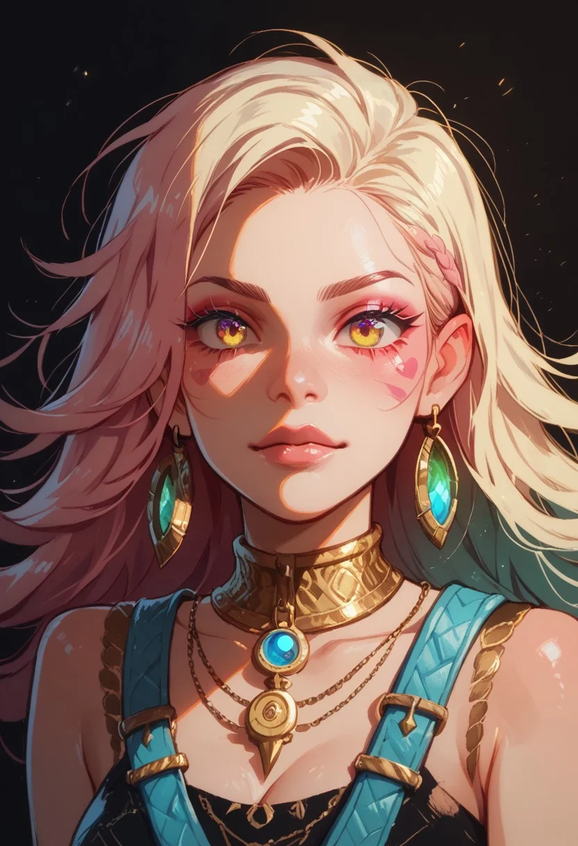 ((score_9, score_8_up, score_7_up)), ((woman)), Expressive brush strokes, Detailed art style, Vibrant colors, ng_deepnegative_v1_75t, aid291, easynegative