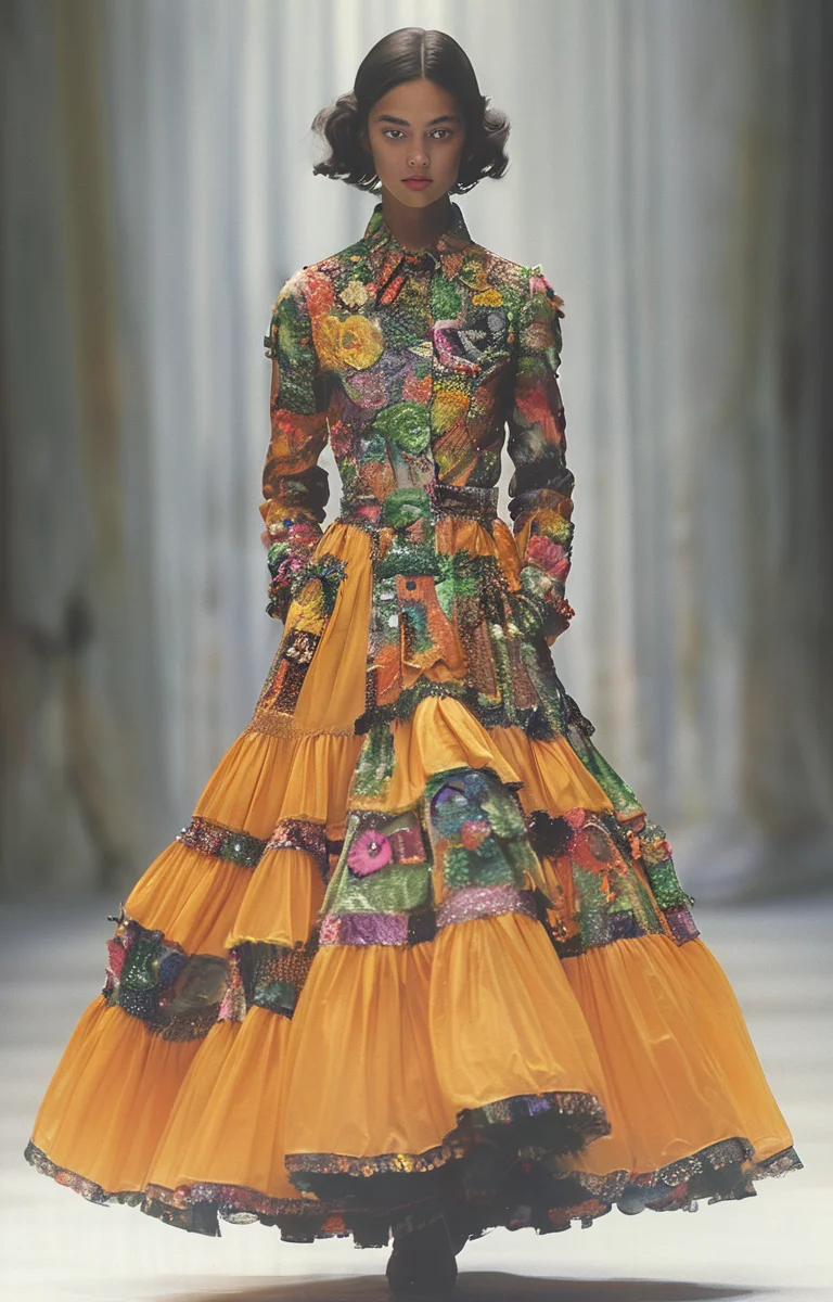 masterpiece,best quality,<lora:tbh316-sdxl:0.9>,illustration,style of Bill Blass tech genius teenage girl