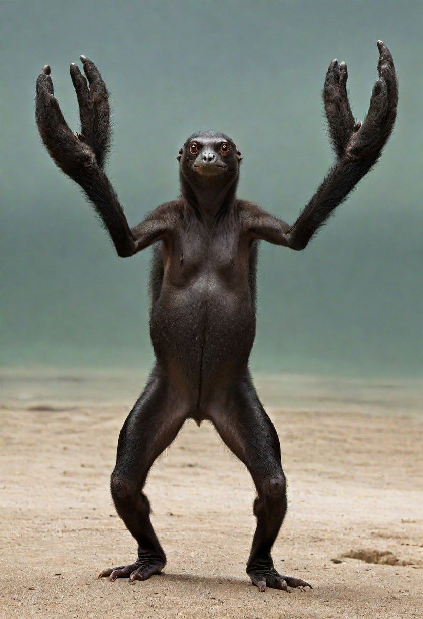 a tarouco animal with four arms