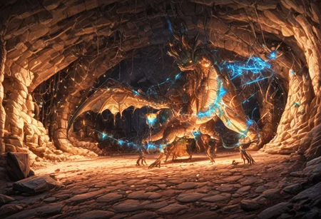 Dragon in Christmas cave, cave, festive cave, Christmas decorations, Christmas lights
(((Sparkling, Sparkly))) glowing dragon, christmas dragon, dragon wrapped in Christmas lights, glowing matrix, glowing Christmas lights, hyper realistic, photorealistic, HD, High detail, High detail eyes, high detail face, wings, glowing wings, light scales, glowing Christmas lights on wings, glowing light scales, tail, tail wrapped in Christmas lights, four legs,
BREAK
Snowy background