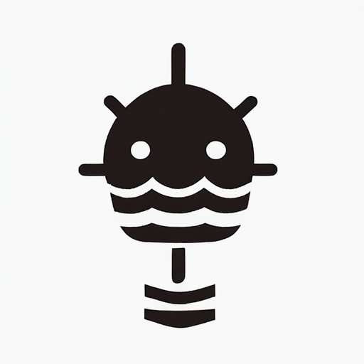 <lora:gmic_bptbv1-000014:1>,93icon\(93ic1\),black and white image of a round submarine in the water,white background and a black and white image of a submarine,solo,simple background,white background,monochrome,no humans,