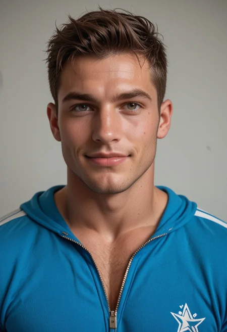 score_9, score_8_up, score_7_up, rating_explicit, male focus, txt2pr0n, 8k UHD photograph, 80mm, sharp focus, masterpiece, cinematic, epic, gorgeous, elegant, vibrant, beautiful, detailed, amazing, Real life photo, intricate details, worlds sexiest man: he has a massive porn star penis, square jawed handsome male, ripped, 28 yo, sweaty, detailed face, cleft chin, realistic face, realistic eyes, realistic mouth, slight smile, shot from below, (muscular veiny physique), slight chest hair, Alpha domination suck my dick, ejaculating cum, looking directly at viewer, slight smile, sneaker shop setting, random hairstyle, wearing sporty sweatshirt open and unzipped, random poses, bare feet, Scattered sneakers, cock worship),subsurface scattering, vibrant colours,