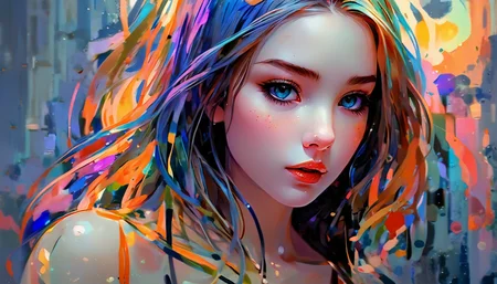 Amazing, colorful, beautiful, intricate, luminous, realistic