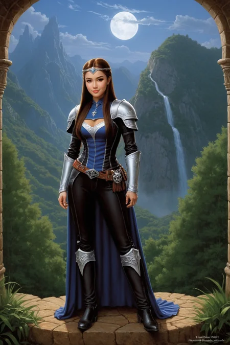 by Ted Nasmith and [Lori Earley|Alexandr Averin] in the style of [Steve Dillon:Mark Lovett:0.25]