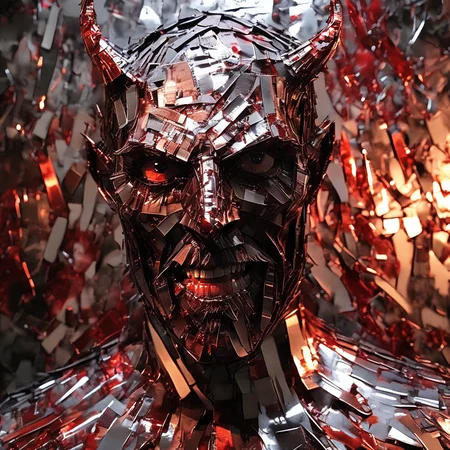 franglamex professional photo devil in hell made of metal, dripping with red fluid
high details and very detailed, cinematic, professional light<lora:franglamex:1>