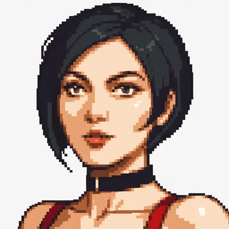 score_9, score_8_up, score_7_up, score_6_up, score_5_up, score_4_up, Ada Wong, fegbaportraits, portrait, white background,