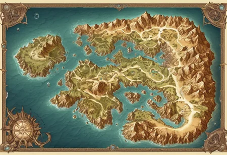 Beautiful Fantasy Map,High Detail,4k,Fantasy World Map,Continents,(Fantasy World),Cartographic Map Of A Fantasy World,Fantasy Planet,Top View,Mountains And Rivers,Geographic Map,Masterpiece
