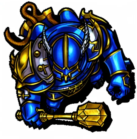 warhammer spacemarine mace
