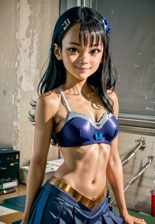 <lora:hayase_nagatoro:0.8>, hayase_nagatoro_default, evil smirk,, (masterpiece, best quality, absurdres, detailed, ultra-detailed:1.3)