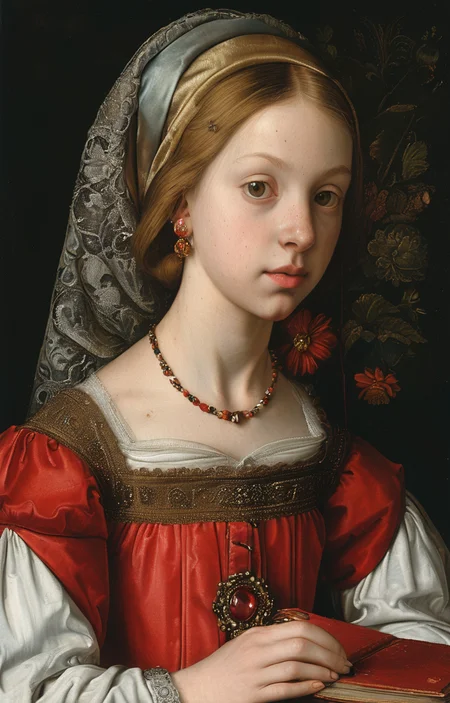 masterpiece,best quality,<lora:tbh185-sdxl:0.8>,illustration,style of ambrosius benson, tech genius teenage girl
