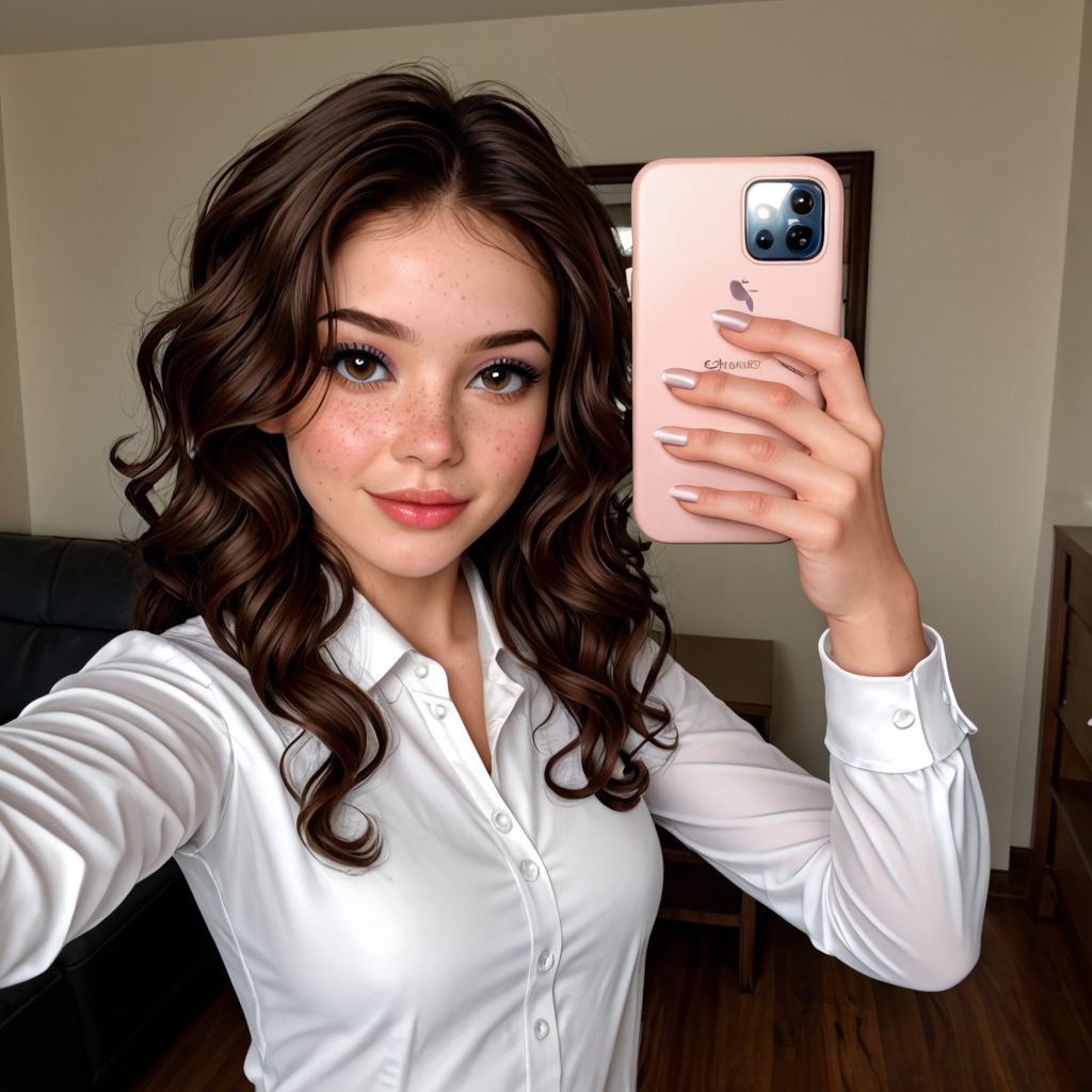 best, masterpiece, CindyXL with wavy brunette hair, extreme closeup, makeup, model face, model pose, selfie, highly detailed skin texture, freckles, highly detailed photo, professional photograph, dynamic lighting <lora:add-detail-xl:2.0> <lora:eye_catching:0.3> <lora:CindyXL:0.7000000000000001>