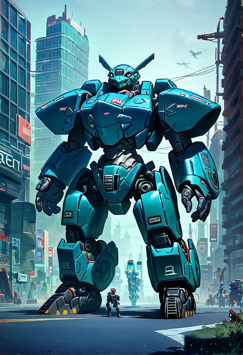 score_9,score_8_up,score_7_up, realistic:2, ULTRA DETAIL,
mecha, science fiction, guarding, foggy city street, mecha, robot, legs, (giant battle canon), heavy armor, NOT SLEEK, NO WINGS, both hand IS A BIG GUN, HEAD WITH EYES ONLY,