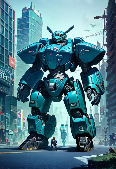 score_9,score_8_up,score_7_up, realistic:2, ULTRA DETAIL,
mecha, science fiction, guarding, foggy city street, mecha, robot, legs, (giant battle canon), heavy armor, NOT SLEEK, NO WINGS, both hand IS A BIG GUN, HEAD WITH EYES ONLY,