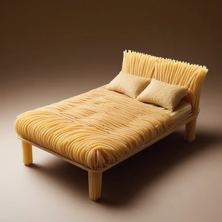 a spaghettify bed,<lora:Spaghettify:0.8>