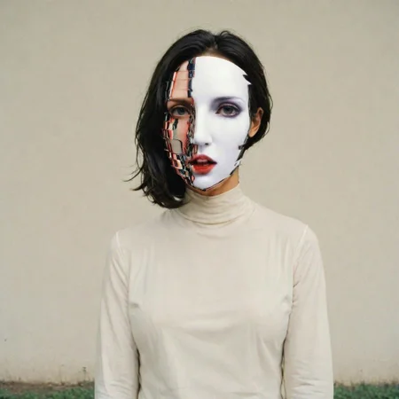 My head is slicing into enigmatic sections, and my primary symptom is that I have no face, but I must see