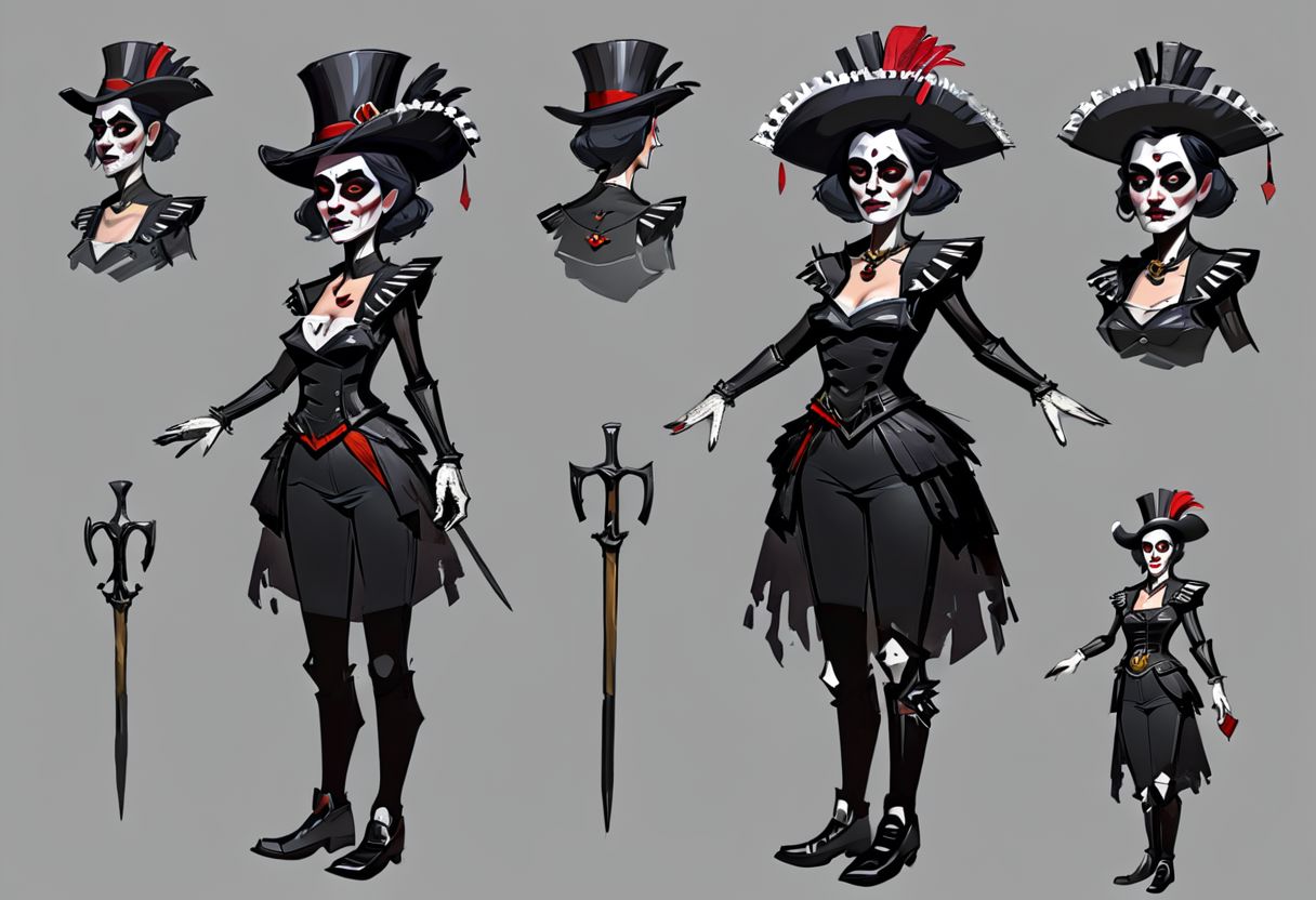 Queen of Spades character concept art