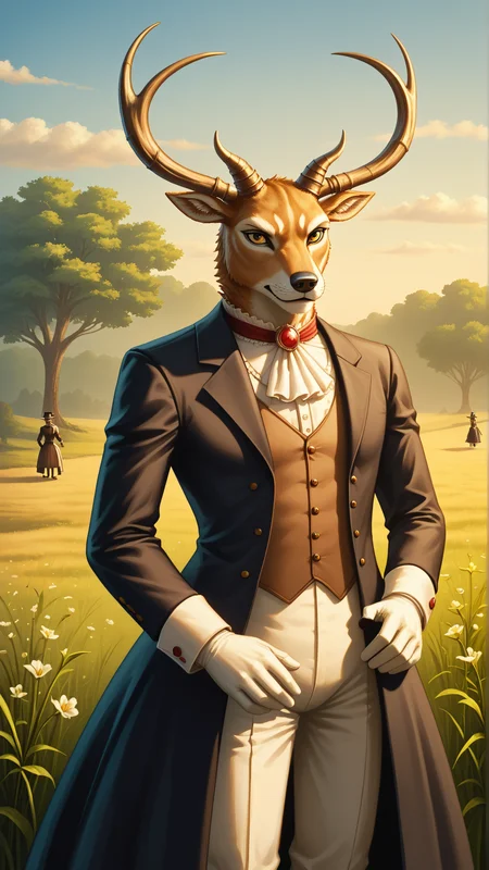 <lora:HornyfierPDXL:1>Hornyfier anthropomorphic art of a detective wolf, victorian inspired clothing by artgerm, victo ngai, ryohei hase, artstation. highly detailed digital painting, smooth, global illumination, fantasy art by greg rutkowsky, karl spitzweg, (Masterpiece:1.3) (best quality:1.2) (high quality:1.1)