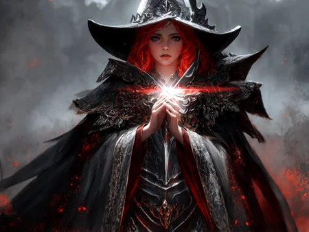 (A cursed knight, clad in black armor,) must journey through a desolate, haunted land to reach the Elden Ring and lift the (curse that plagues their soul.)Along the way, they encounter other travelers, (each struggling with their own demons and secrets), As they draw closer to the Elden Ring, they are confronted with visions of their past mistakes, (all tinged with a red hue,)
looking at viewer, highres, superb, 8k wallpaper, extremely detailed, intricate, unreal engine 5, volumetric lighting, realistic, realistic lighting, cinematic, 4k, cinematic lighting, 8k, depth of field, 3d, perfect, award-winning, hyper-detailed, photorealistic, ultra realistic, realistic light, hard lighting, intricate details, stop motion, hyperfocus, tonemapping, sharp focus, hyper detailed, detailed eyes, eyes focus, (illustration:1.1), highres, (extremely detailed CG unity 8k wallpaper:1.1), (beautiful face:1.15), (cowboy_shot:1.5)
(nixeu_soft:0.7), (nixeu_white:0.7),