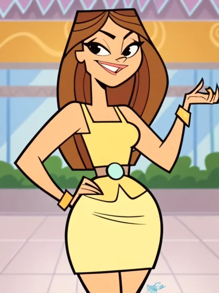 score_9, score_8_up, score_7_up, score_6_up, score_5_up,
1girl, brown hair, long hair, black eyes, bracelet, yellow spaghetti top, yellow skirt, belt, hand on hip
, 1girl, solo, standing, mall
<lora:Aeolus06:1> aeolus06 <lora:Taylor:0.85>