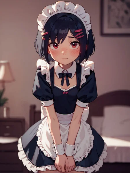 score_9, score_8_up, score_7_up, score_6_up,
1girl, mangamaster, blush, small breasts, looking at viewer, solo focus, maid,
<lora:Mangamaster-000006:0.8>,
<lora:fix_hands:2>
