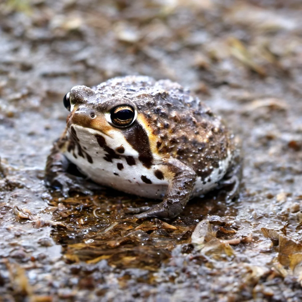 rain frog , <lora:Rain Frog SDXL 2:.8>, in a puddle