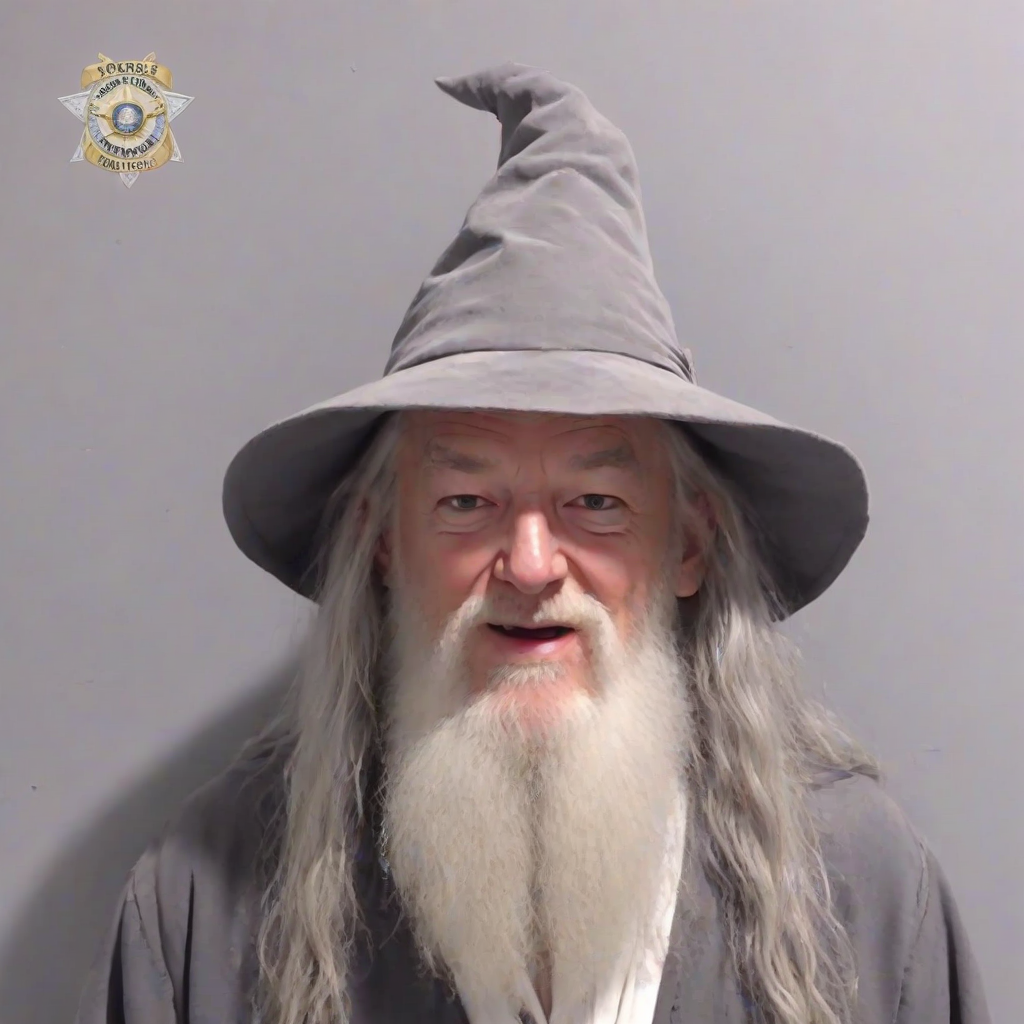 <lora:PE_MugShotV2:0.8> PEMugShot, mugshot,
gandalf smoking a pipe, pip in mouth, happy, laughing, lord of the rings, wizard outfit