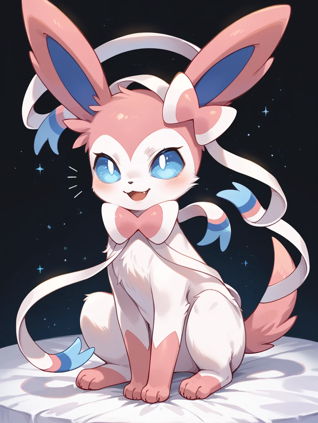 score_9, score_8_up, score_7_up,source_anime,BREAK, solo, (light smile:0.7),
sylveon,
<lora:sylveon:1>