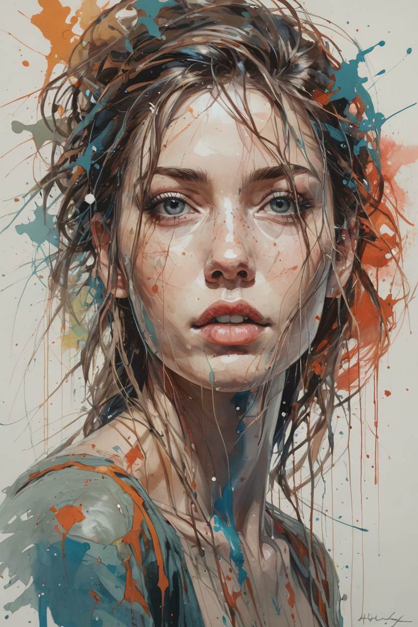 abstract style abstract expressionist painting abstract beauty,centered,looking at the camera,approaching perfection,dynamic,moonlight,highly detailed,digital painting,artstation,concept art,smooth,sharp focus,illustration,art by Carne Griffiths and Wadim Kashin . energetic brushwork, bold colors, abstract forms, expressive, emotional . non-representational, colors and shapes, expression of feelings, imaginative, highly detailed
