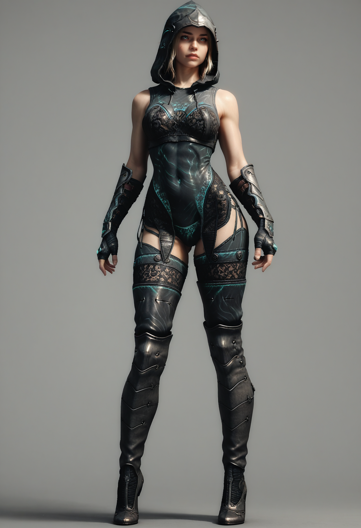 score_9, score_8_up, score_7_up,
1girl, solo, full body,
<lora:Dark_CelesNightingale_Pony_v1.0:0.75> n1ght1ng4l3, armor, thigh boots, hood,