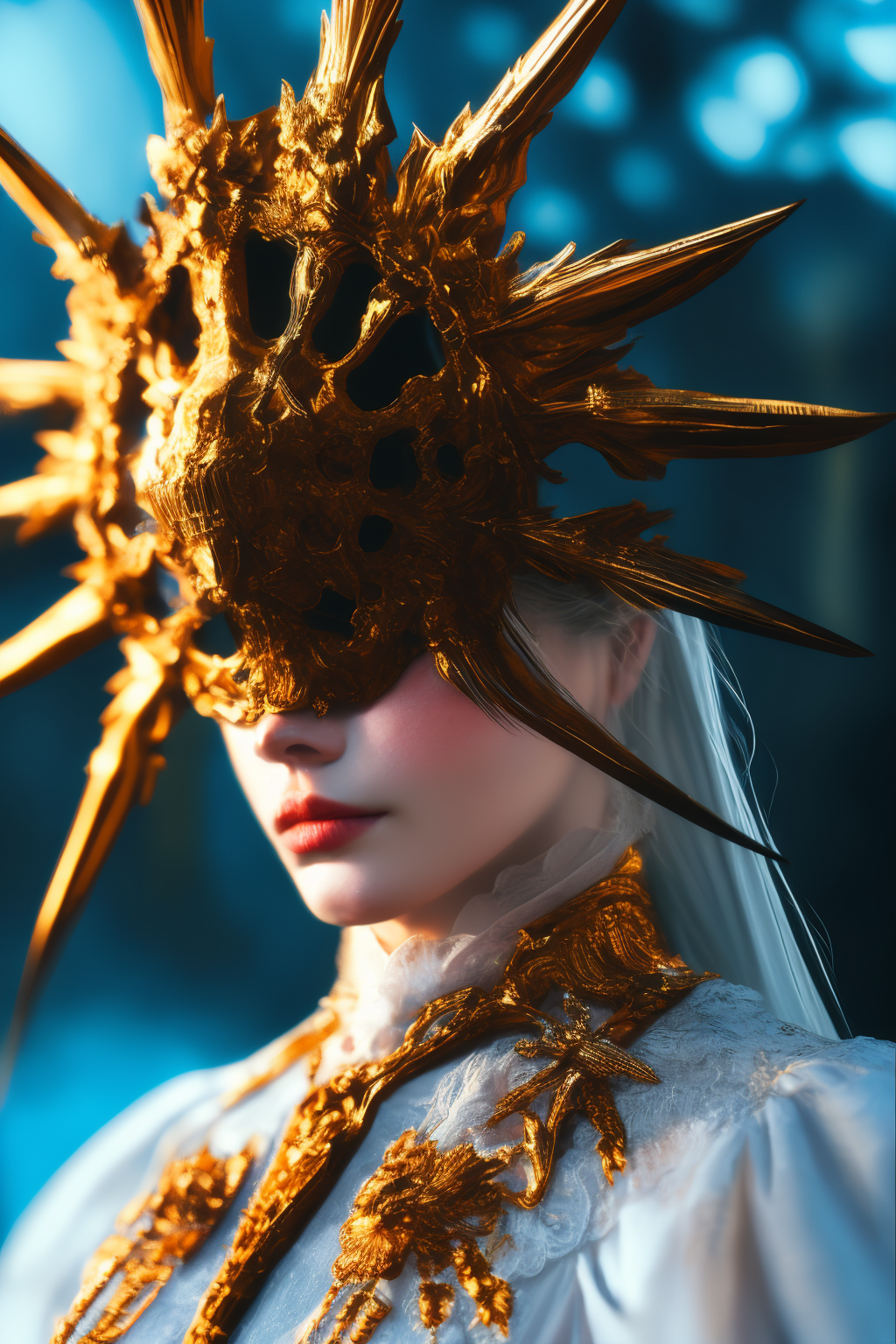<lora:Gwyndolin:0.65> Gwyndolin, otoko no ko, snake legs, gold helmet,covered eyes uncensored, (dynamic pose:1.1)
((Masterpiece)), (best quality), (high resolution:1.2), perfect nipples, 
(detailed face), glossy skin, shiny skin, fantasy, 
(good hands, anatomical hands:0.9)
very sexy, intricate detail, (realistic:1), (photorealistic:1.1), real skin texture, dynamic lighting, volumetric lighting, triadic colors, vivid colors, high contrast, real shadows, polished, <lora:eyelashes_slider_v3:1.3> glamour
<lora:weight_slider_v2:-0.4>, photorealistic, photograph, photo, dlsr, FujiFilm, extremely high detail