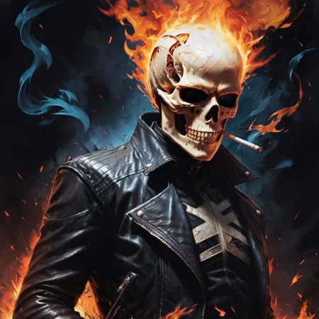 <lora:Knight Jack_style:0.8> Knight Jack, cigarette, burning, embers, 8k