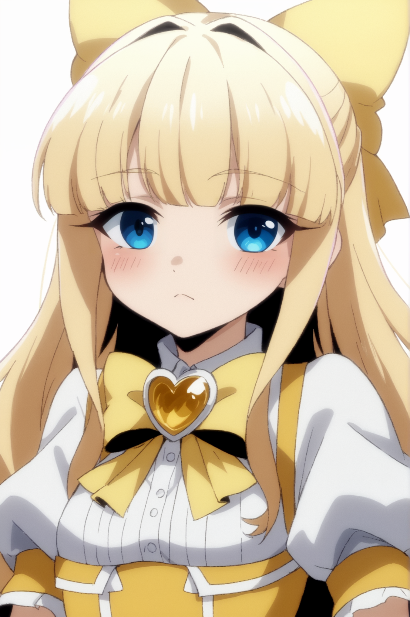 <lora:Kaoruko_Tenkawa:0.7> rating_all, score_10, score_8_up, score_7_up,  Kaoruko Tenkawa, magical girl, upper body, white background, looking at viewer <lora:sdxl_lightning_4step_lora:1>,