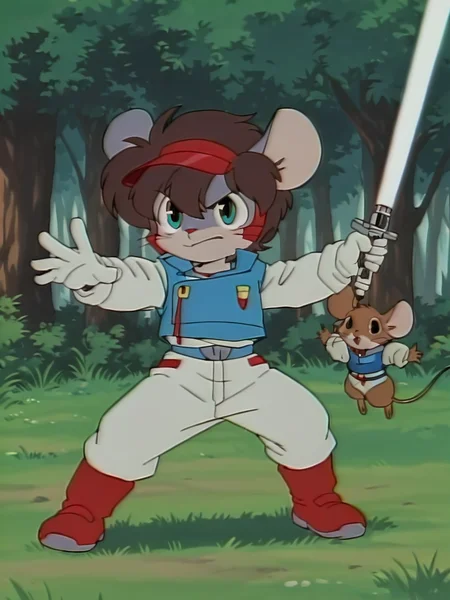 <lora:etoran.il:1>,
etoran,
bakumaru,
action pose,
solo,
white lightsaber,
blue vest, white jumpsuit,
chibi, simple boots,
<lora:MatthiasRWil:0.7> MatthiasRWil, semi-anthro, male, mouse, brown fur
BREAK
grass, forest,, high quality, best quality,