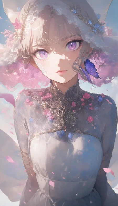 anime artwork masterpiece,high score,great score,absurdres, <lora:Alice Prin_Complete-000005:1>,Alice Prin (style, hair, dress, alice, prin), ., Naerys had the Targaryen looks, a fine and delicate beauty, almost unworldy. She was slender and small, with big deep violet in hue eyes and fine, pale, porcelain skin, near translucent. Naerys Targaryen. . anime style, key visual, vibrant, studio anime,  highly detailed