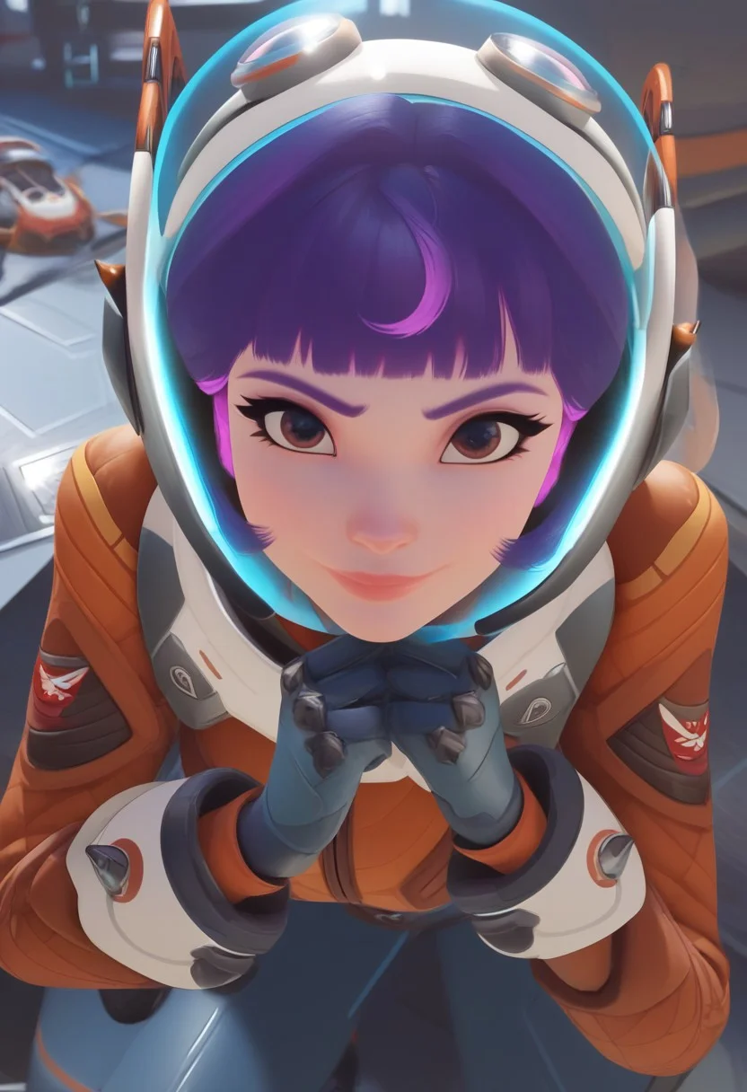 Score_9, score_8_up, score_7_up,
jn0,1girl,purple hair,short hair,space helmet,spacesuit,jetpack,gloves,shoes,
tiny body,young body,young,young torso,young face,
looking at viewer, smile, portrait, face closeup, face focus, 4RCH0N, Expressiveh