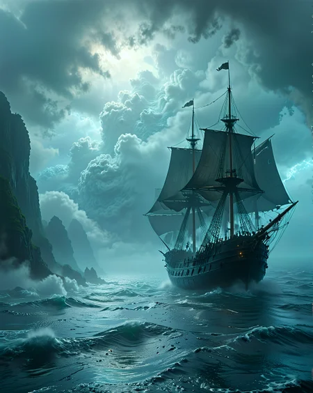 Brume-light coast where fog transforms ships into ghost schooners during Tropical storm: Eyewall clouds coiling around sapphire-black void,
<lora:extremely_detailed:0.25> extremely detailed,
<lora:Flux-XL_Scenery:0.25> flux-scenery,
<lora:add-detail-xl:0.45>,
<lora:DetailMaximizer:0.35>,
<lora:MidjourneyV6.1:0.1> midjourneyv6.1,
<lora:Dream Scenery XL:0.15> Dream Scenery,
detailxl