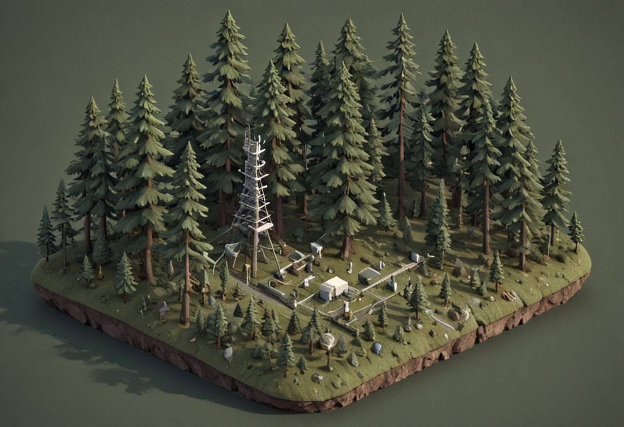 *Channel_42* *Broadcasting* *Forest* *Antenna* *Iszsks* *Isometric*