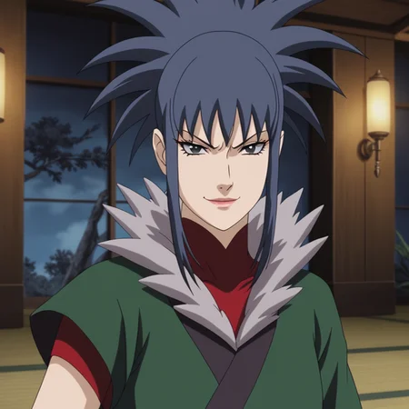 <lora:SlimesGuren:1>, slimes_guren, woman, solo, evil smirk