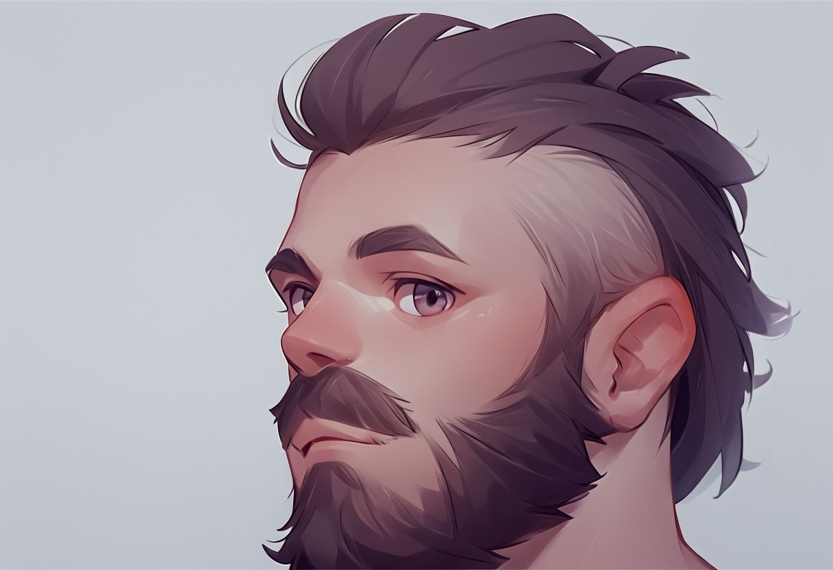 score_9, score_8_up, score_7_up, score_6_up, score_5_up, score_4_up, source_ cartoon, gay, 1boy, solo, sexy, rugged, (beard:1.9), [muscular|(musclegut:1.3)], , [massive|(stocky:1.3)], front profile, portrait, (twakastyle:1.5), (mullet:1.5), looking at viewer