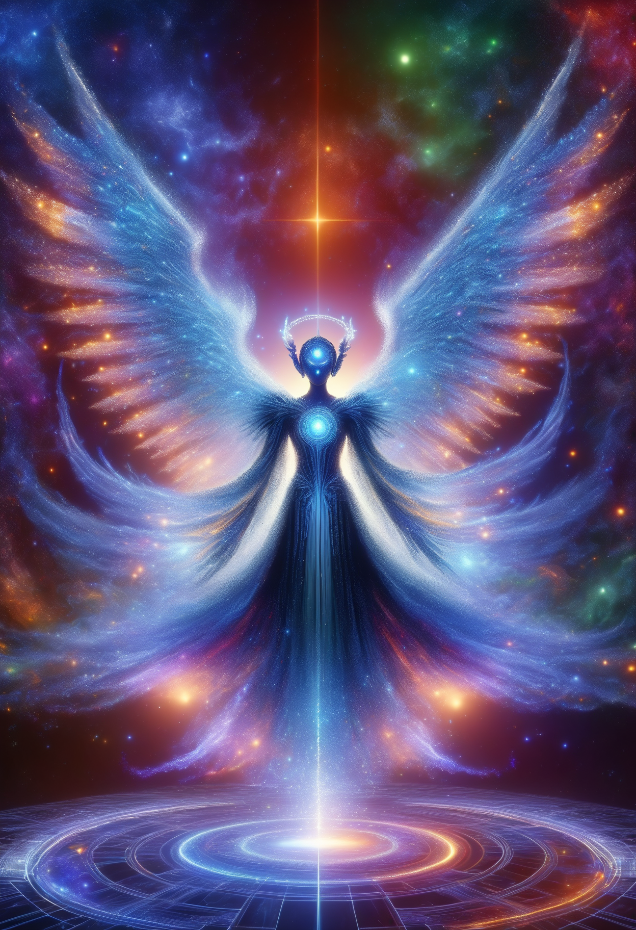 DonMD1g174l4sc3nc10nXL, female starry seraphim- winged being with luminous, starry wings and celestial halos., sith sorcerer,    <lora:DonMD1g174l4sc3nc10nXL-000006:1.2>
