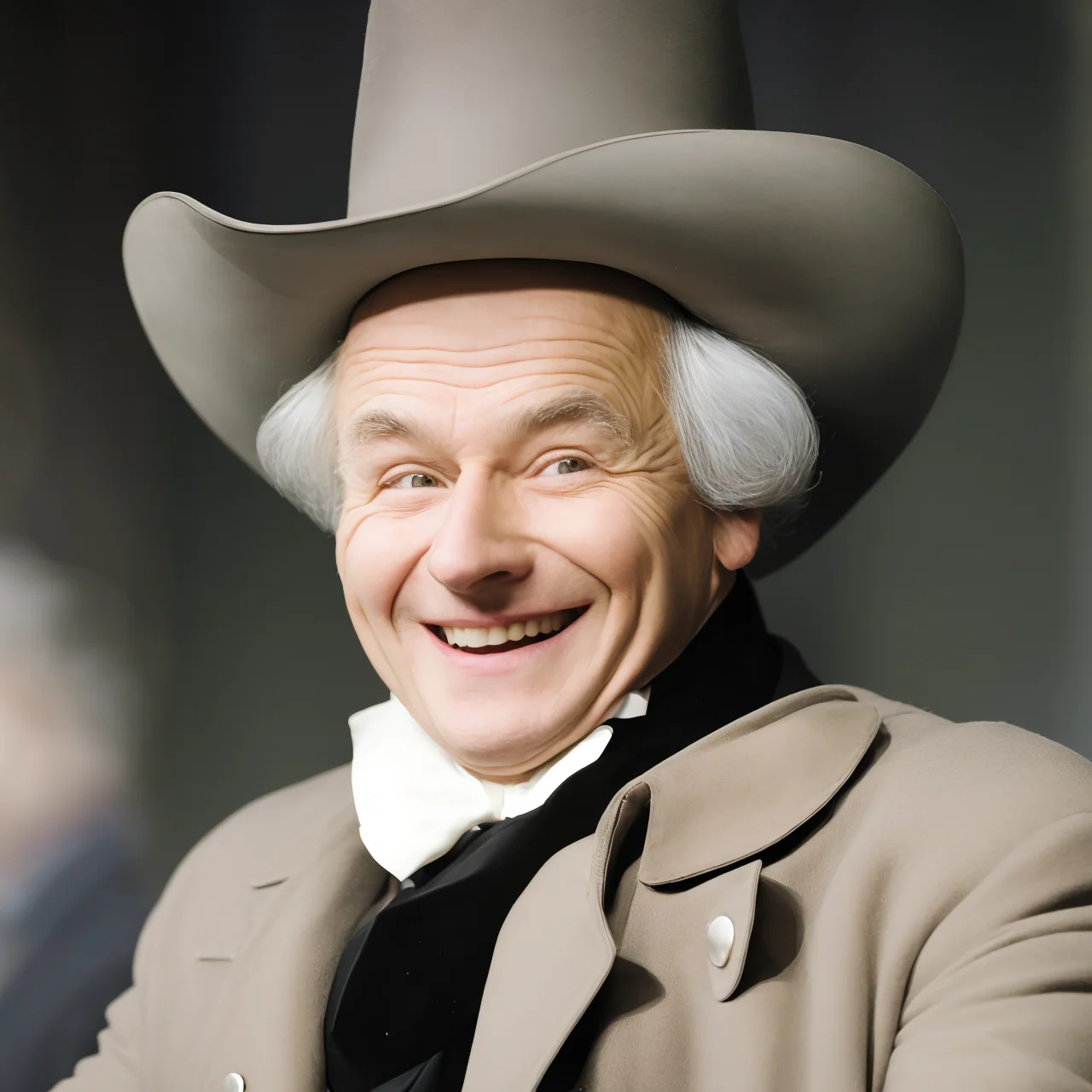 photo, cheeky smile (Ducreux:1) <lora:DucreuxV21-256:1>