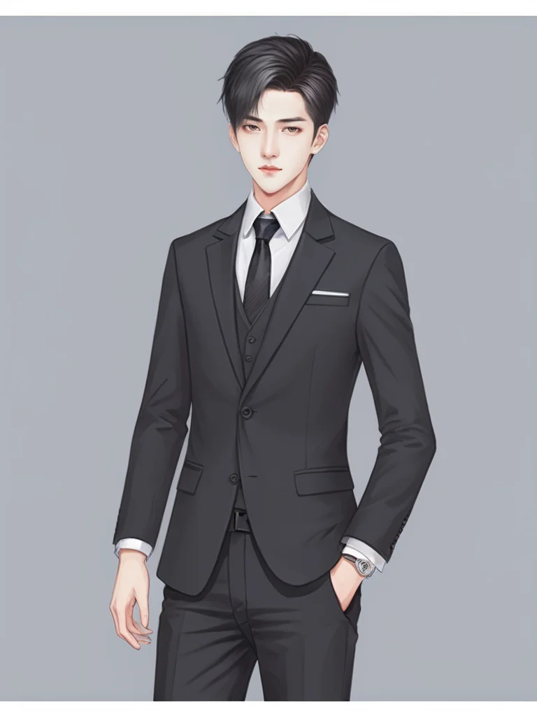 <lora:xiaokek:0.6>xiaokek.only 1boy with suit