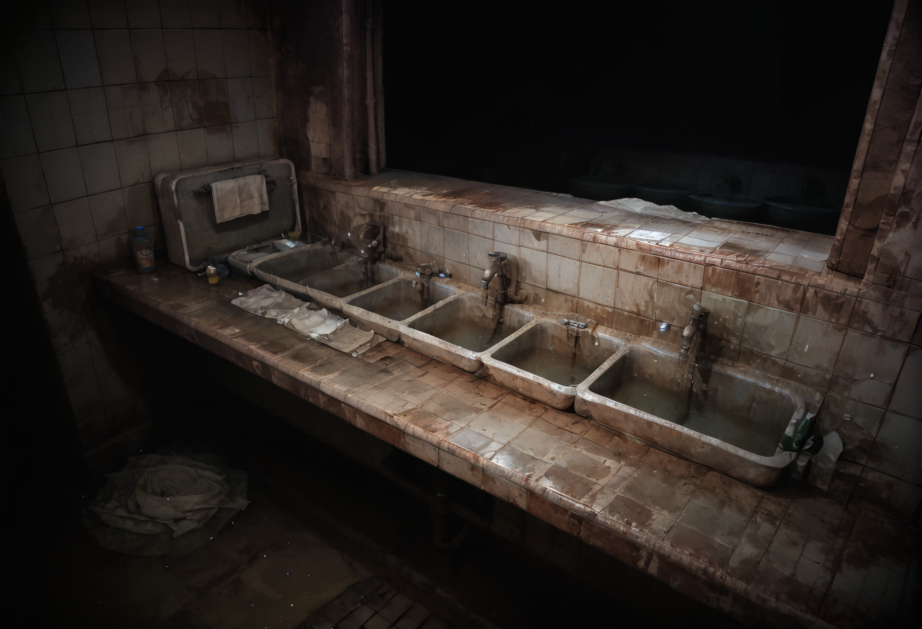 ,ruanyi1918,dark,sink,water,shadow,<lora:1918 sink_v1_pony:1>, score_9,score_8_up,score_7_up,,8k,1girl,solo,,