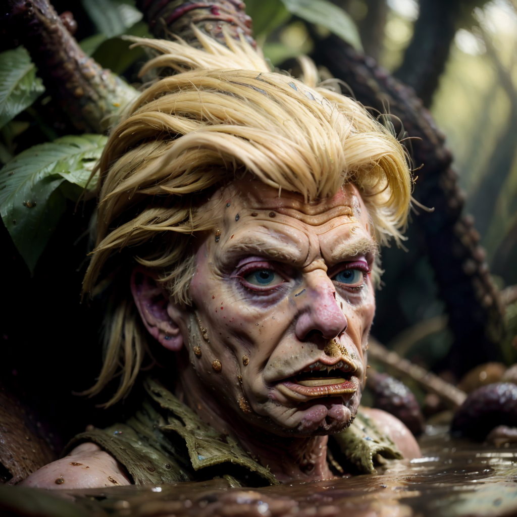 (sw4mp), donald trump<lora:sw4mp-000025:1>, 8k, 4k, detailed
