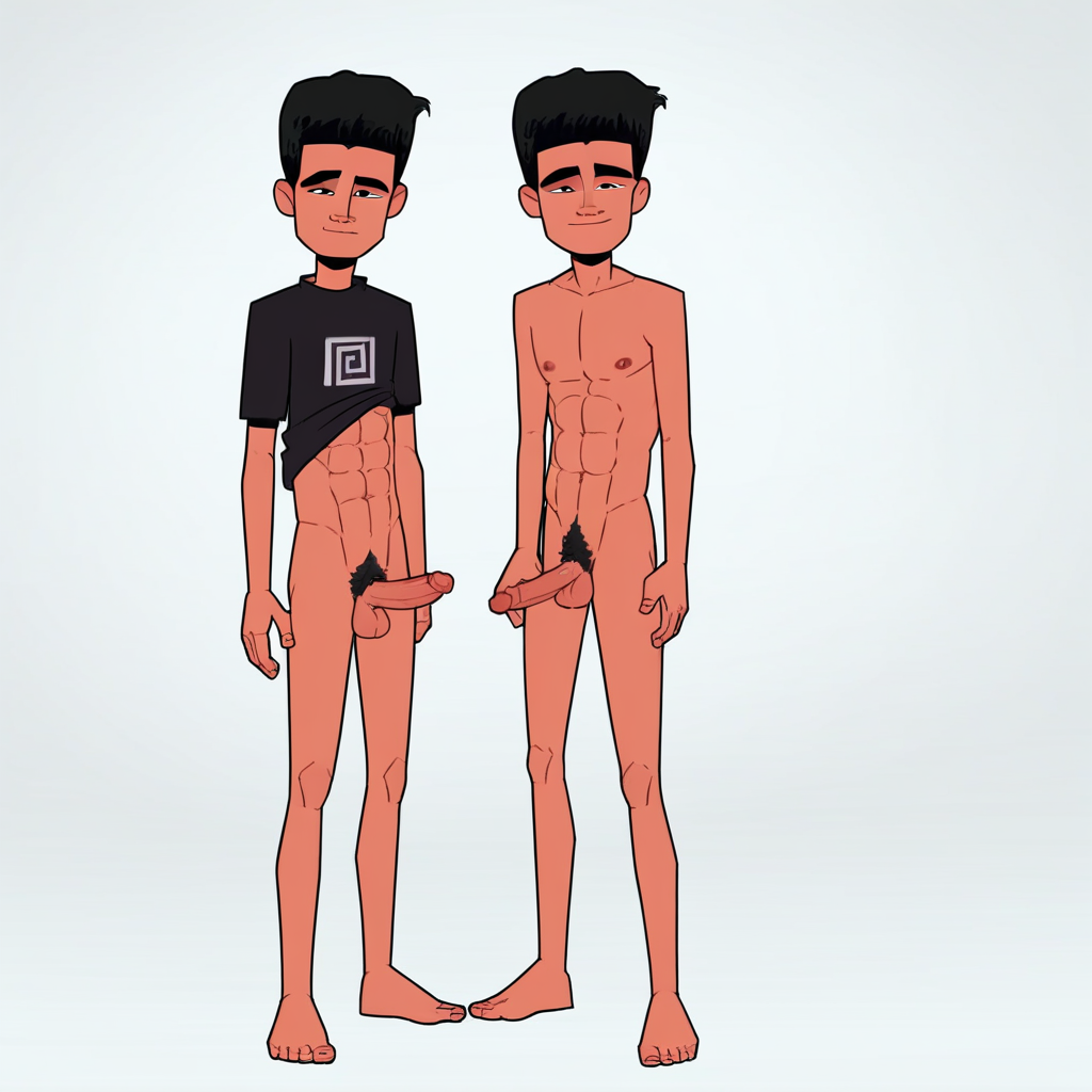 Adam, 1boy, male focus, solo, shirt, black hair, black eyes, pubic hair, completely nude, abs, penis, balls, standing,  hard penis, score_9, score_8_up, score_7_up, score_6_up <lora:vinceteaa_020_04v2-step00000400r:1> good face, good eyes, looking at viewer, full body, standing,